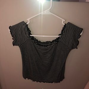 A&E crop top, worn once